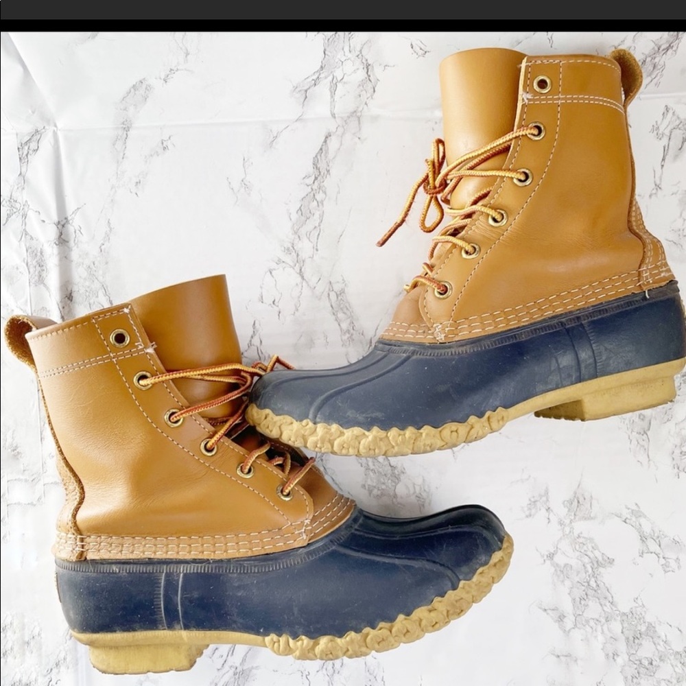 LL Bean Duck Boots Size 7